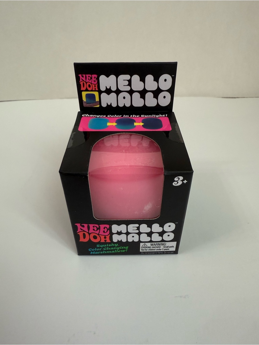 Needoh Mello Mallo Color-Changing Squishy Marshmallow